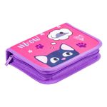 Пенал 1 отделение 200*140*40 Berlingo Meow, полиэстер