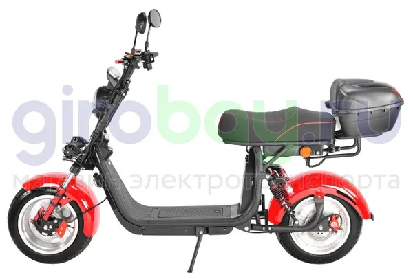 Электроскутер CityCoco WHITE SIBERIA PRO MAX 3950W (Красный) фото 1 фото №6