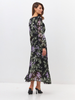 Платье Milana черный шифон