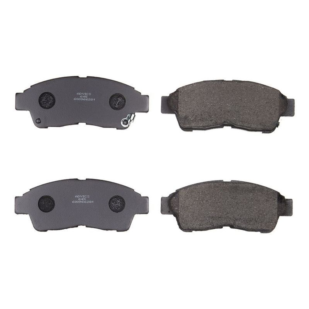 Дисковые тормозные колодки ADVICS передние SN645P