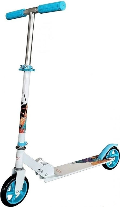 Самокат детский X-MATCH Street ART, 145 ММ PU, белый