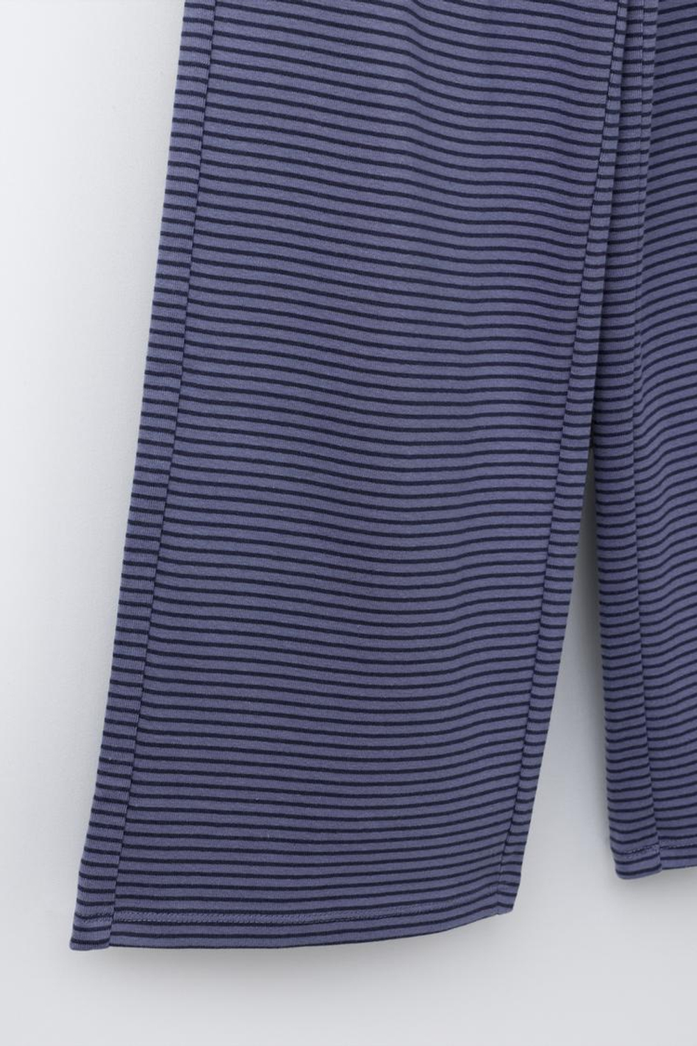 ZARA БРЮКИ ПИЖАМНЫЕ В ПОЛОСКУ, СИНИЙ