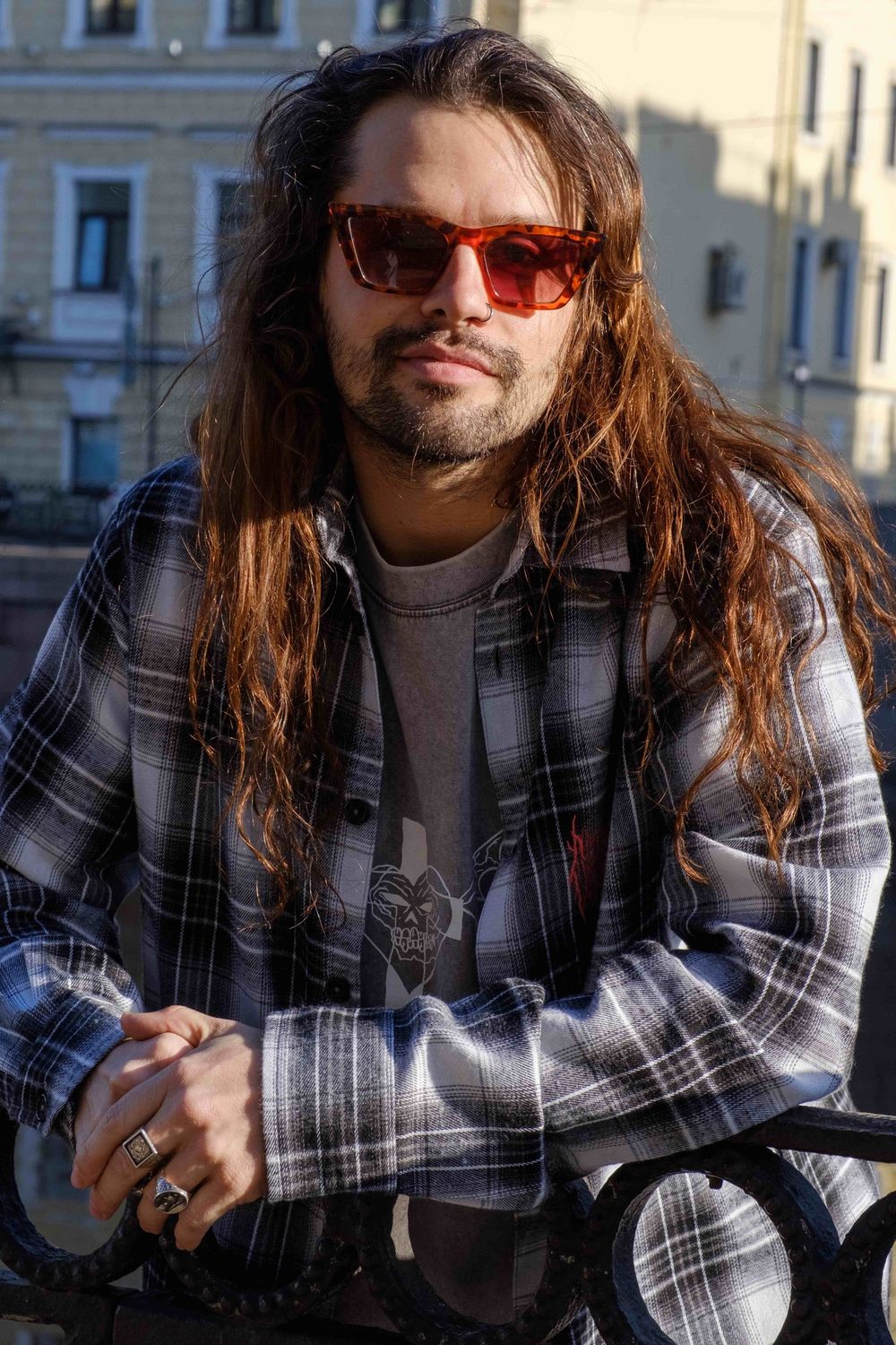 Купить Рубашка Creepy Clothing Танец серая Рубашка Creepy Clothing Танец серая