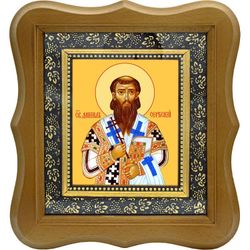 Даниил Сербский Святитель. Икона на холсте.