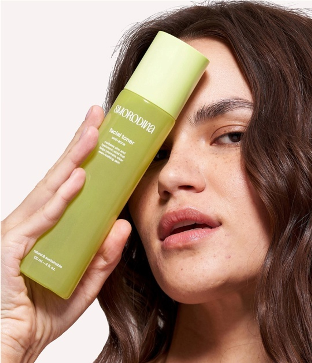 Тонер для лица "Anti -Acne" с цинком и гранатом, ТМ SMORODINA
