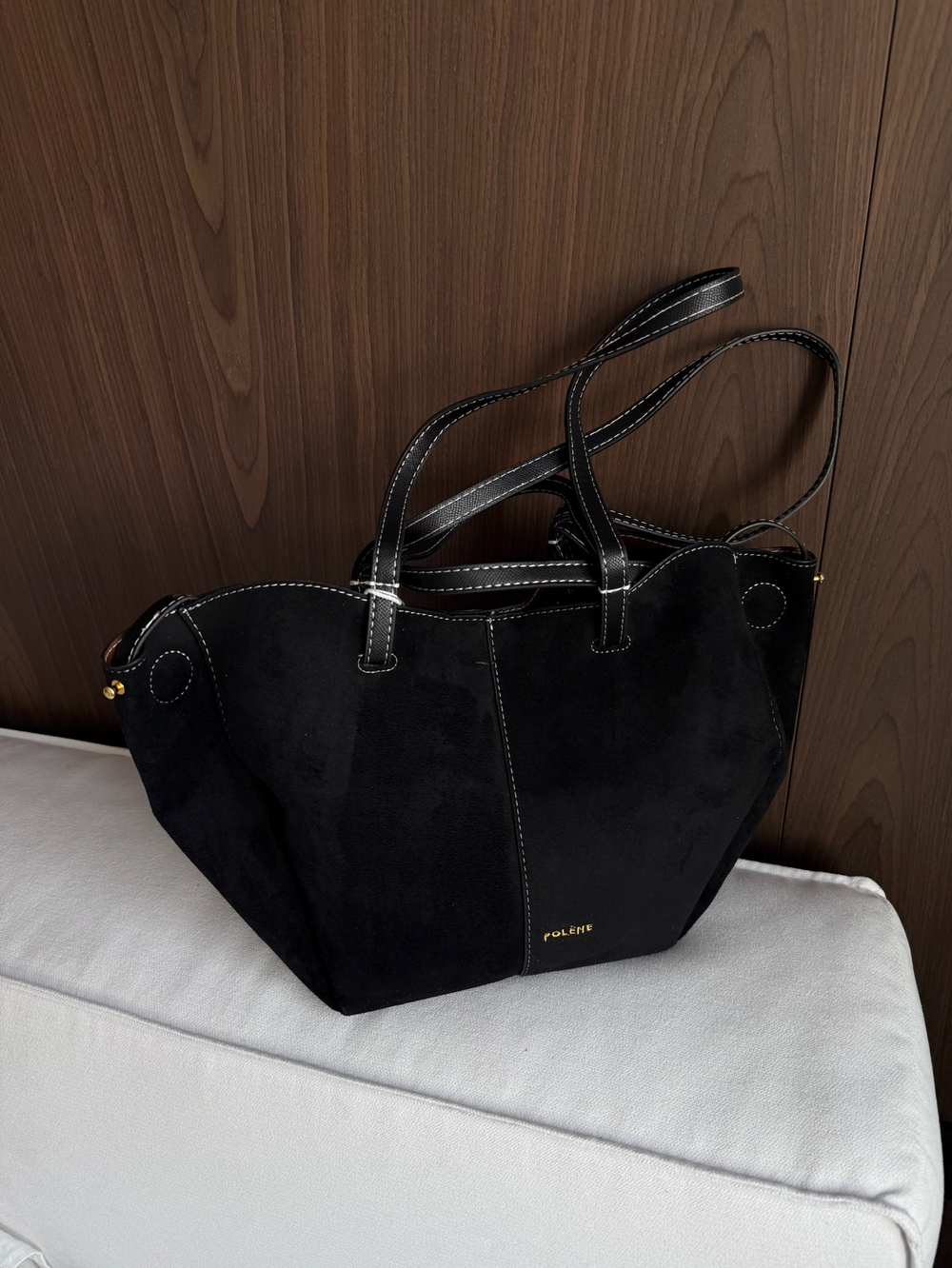 Сумка из эко замши