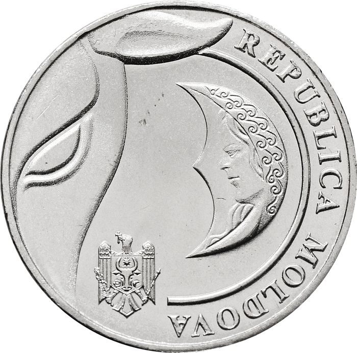 1 лей 2024 Молдавия