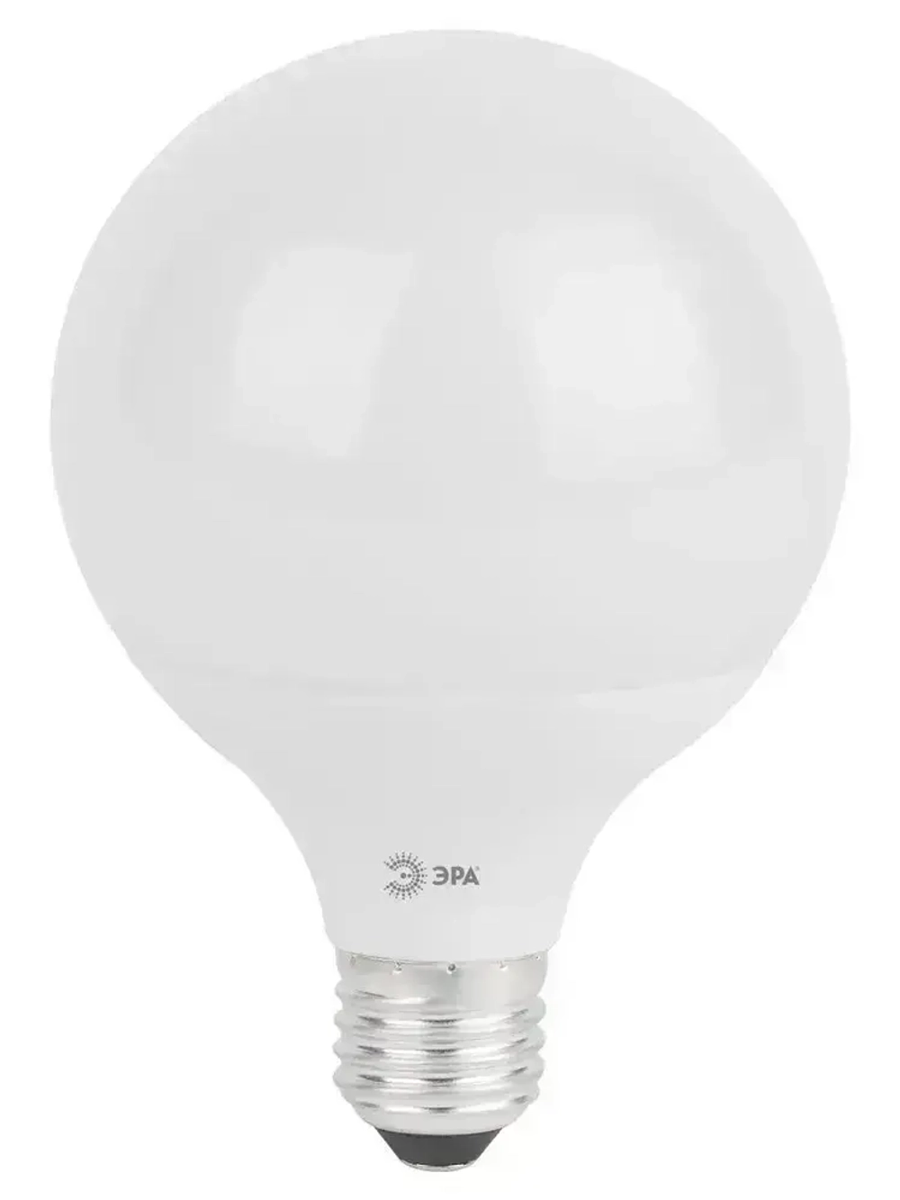 Лампочка светодиодная ЭРА STD LED G95-15W-4000K-E27 E27 / Е27 15Вт шар нейтральный белый свет