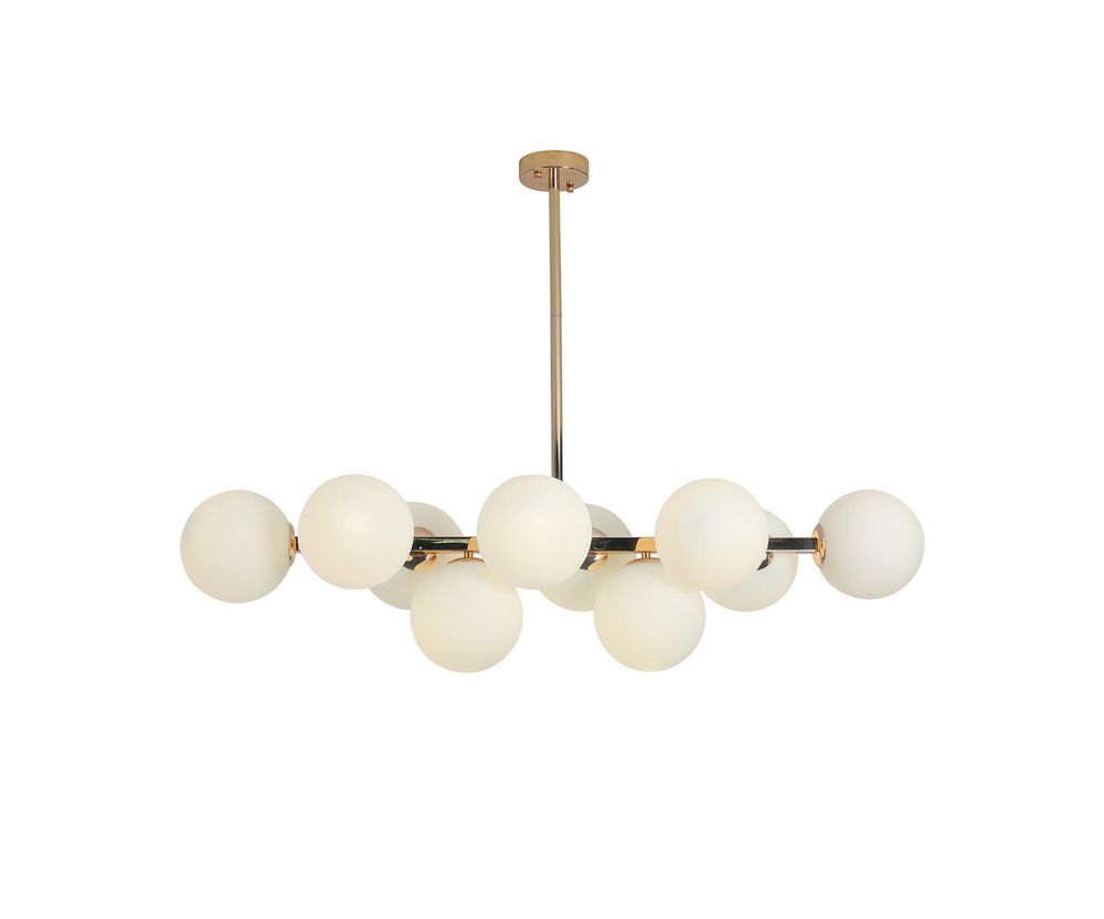 Kink Light 07508-10A,33 Люстра Сида золото E14 10*10W