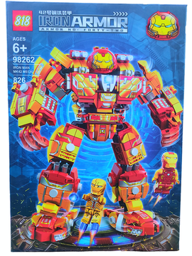 Конструктор " IRON ARMOR " 826 деталей