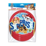 Набор бумажных тарелок 6шт d-18см «Щенячий патруль»