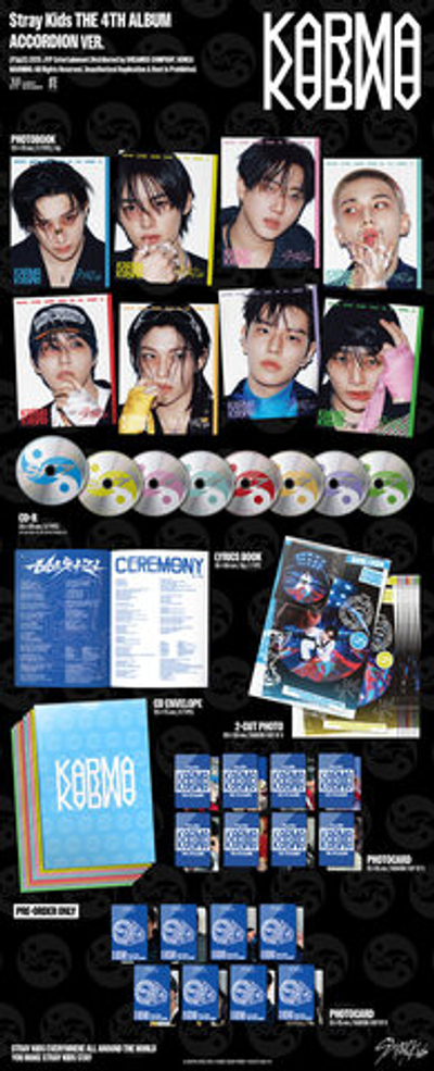 Альбом Stray Kids - KARMA (ACCORDION Ver.)