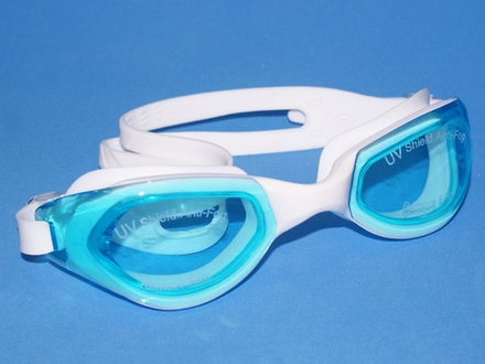 Очки для плавания BL-6900  (Бело-голубые - Г)