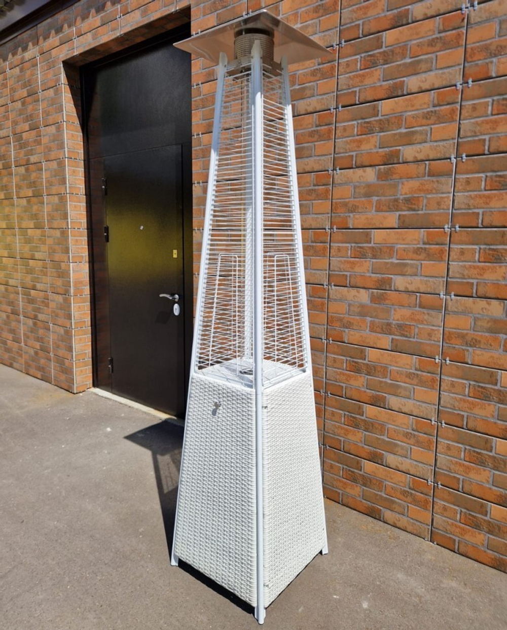 Уличный газовый обогреватель WWT 13I ROTANG White + Чехол