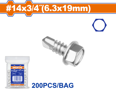 Шестигранный самосверлящий винт