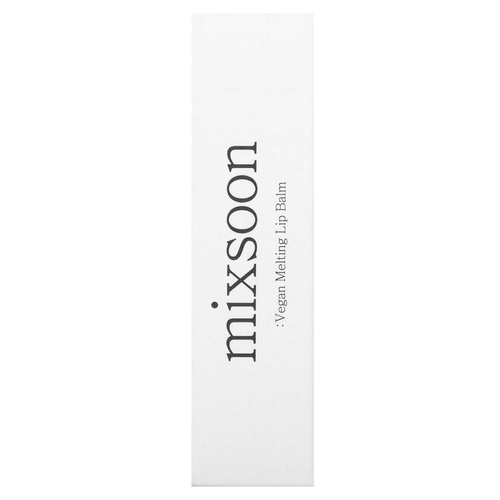 Mixsoon, Веганский тающий бальзам для губ, 01 прозрачный, 4,1 г (0,14 унции)