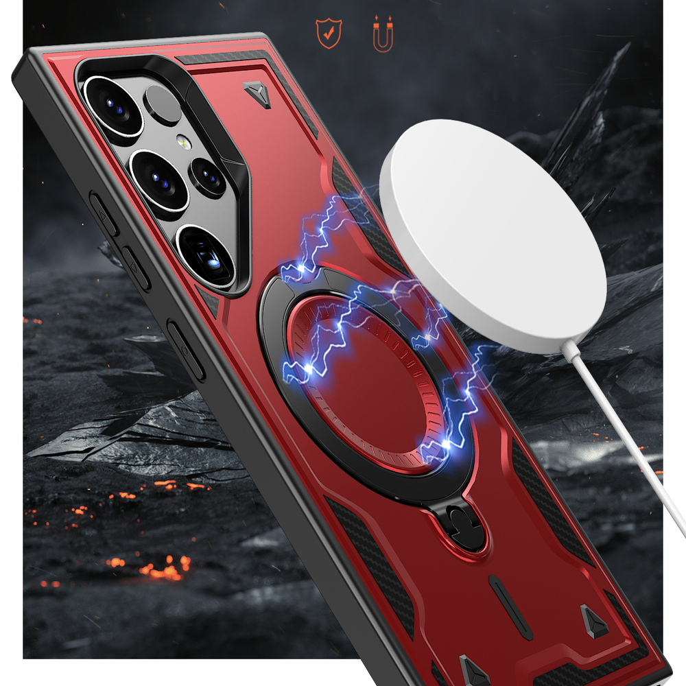 Чехол Magneto Case с кольцом для Samsung Galaxy S22 Ultra