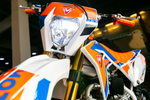 Питбайк MOTAX MX 125 (17/14) белый-белый-оранжевый