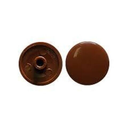 Заглушка мебельная D 8 коричневая №8