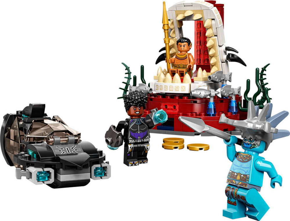 Конструктор LEGO Marvel 76213 Тронный зал короля Нэмора