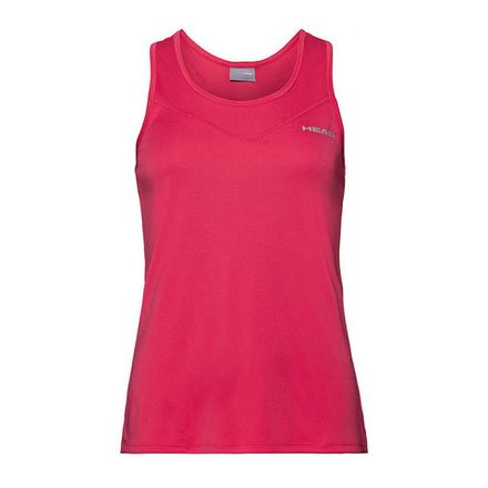 Майка жен. HEAD Easy Court Tank Top 814560-MA-XL, р.XL, 100% полиэстер, розовая