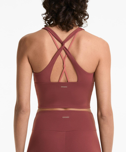 Oysho Спортивный топ Сomfortluх, рыжевато-коричневый