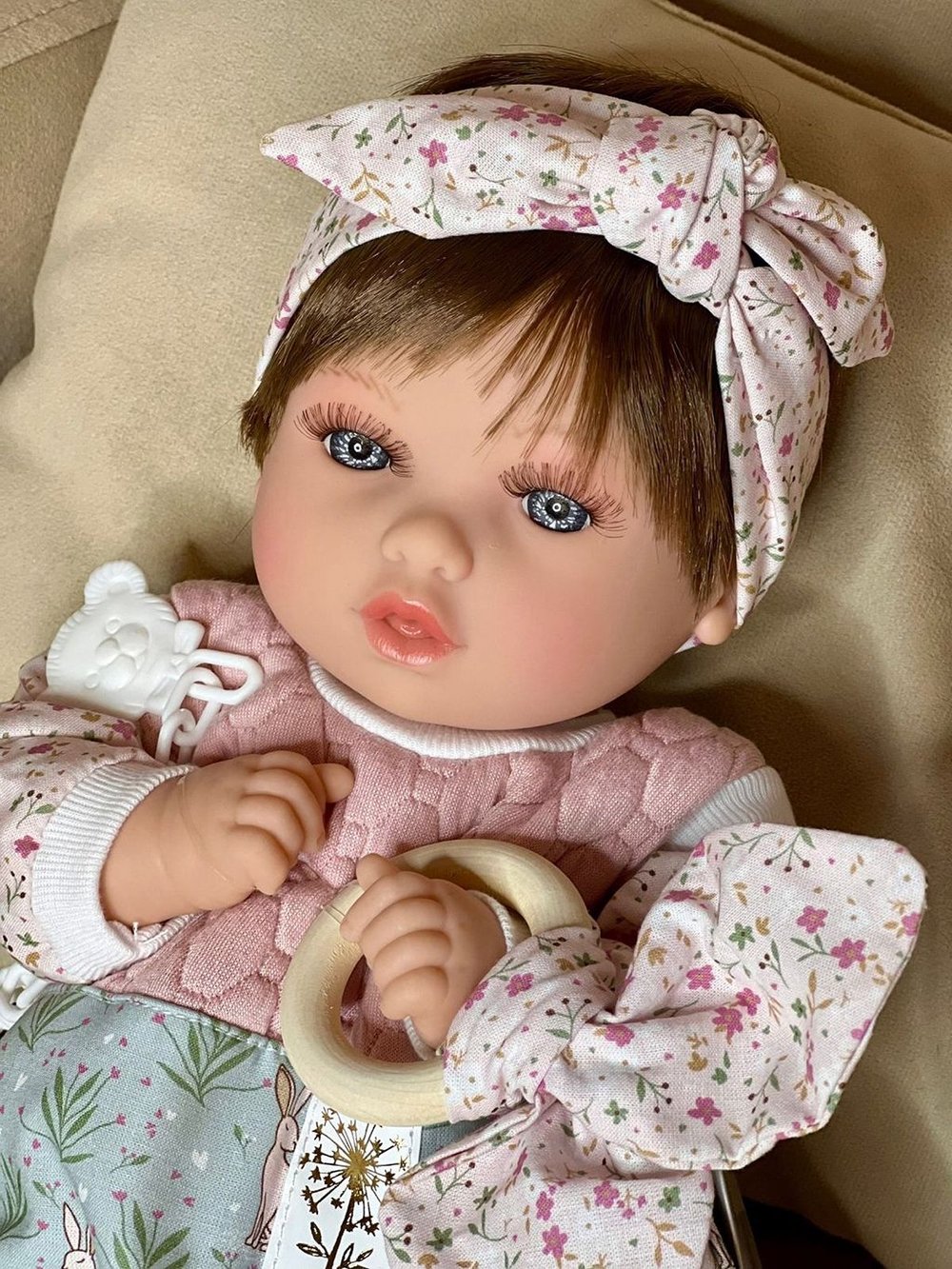 Кукла Marina and Pau 40 cм Petit мягконабивная в пакете (M415K)