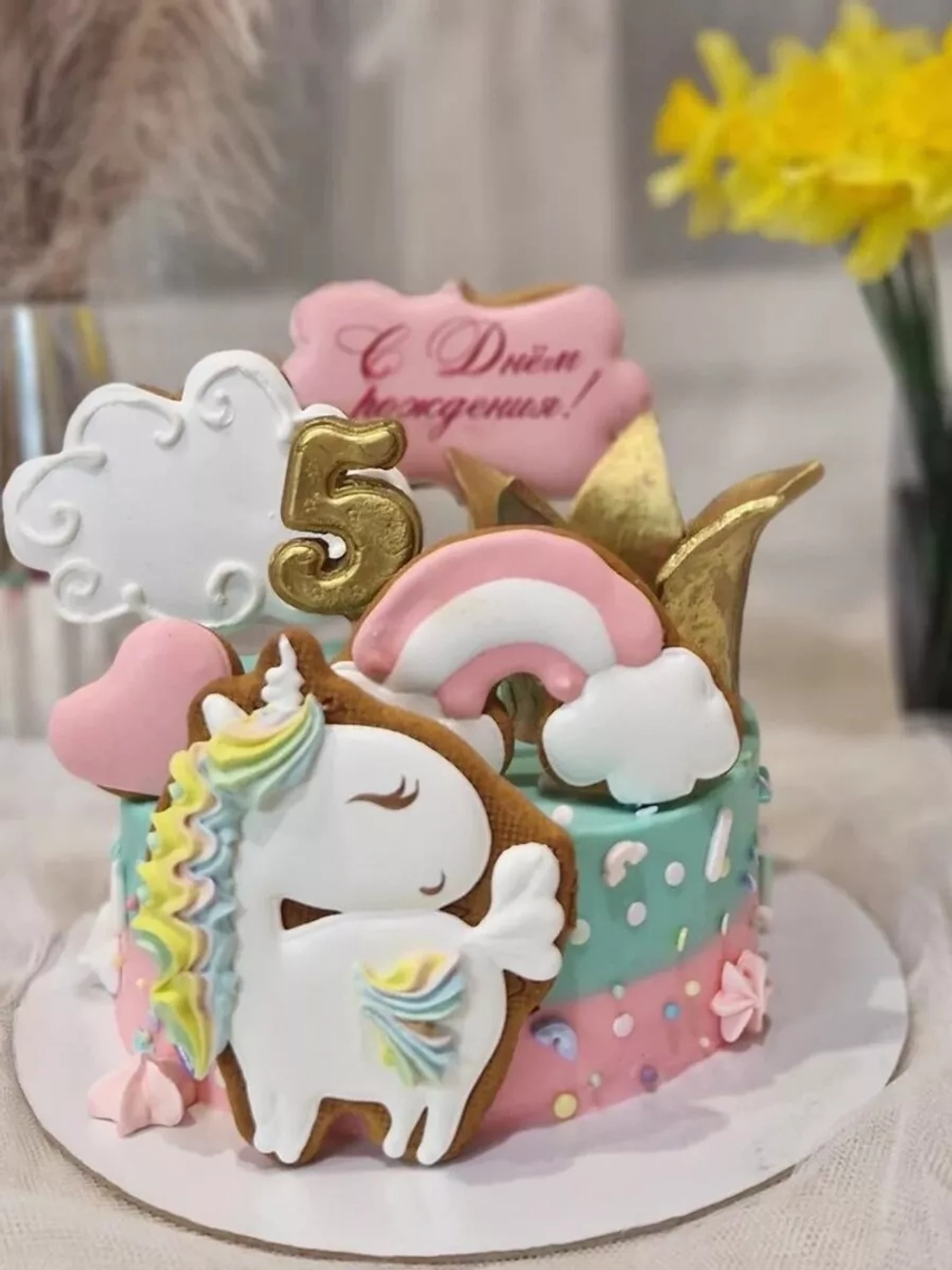 Имбирные пряники на торт