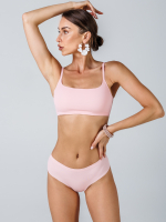 Слипы бесшовные цвет Розовый, размер L