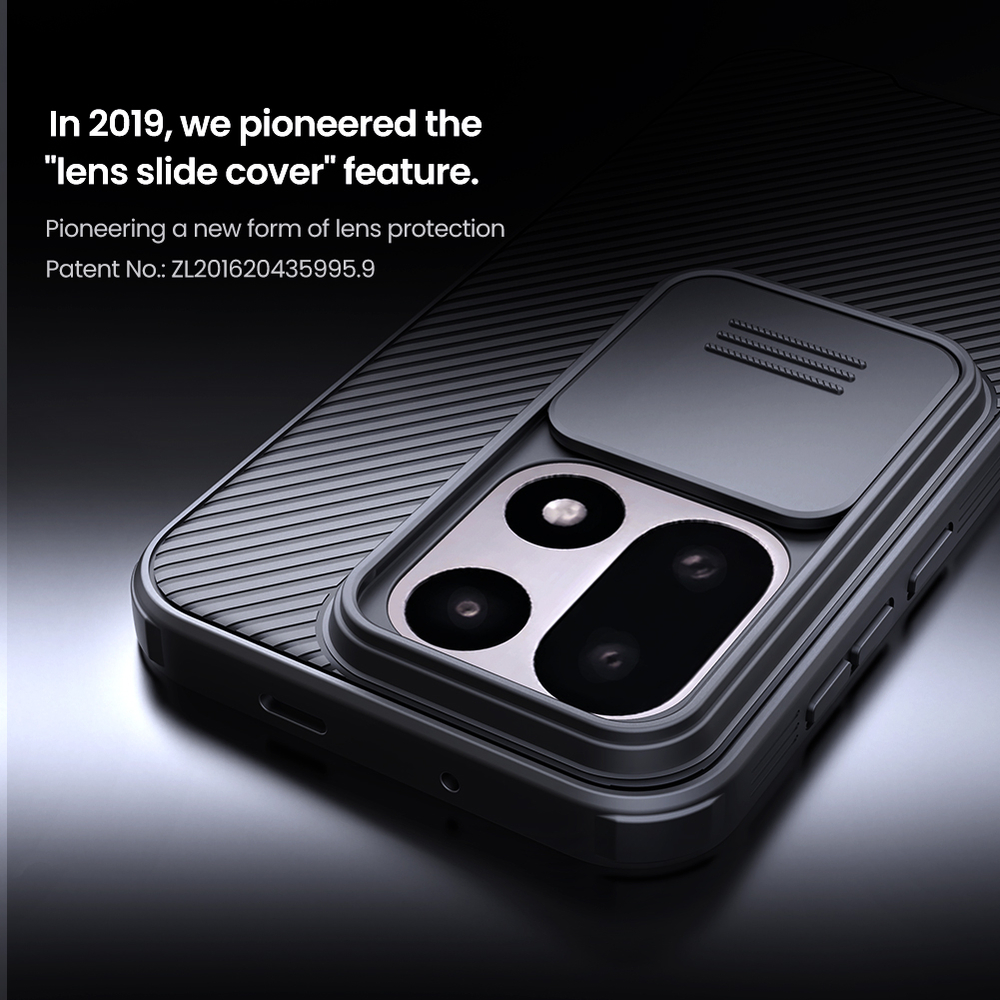 Чехол защитный для смартфона OnePlus 15, серия CamShield Pro Case (защитная сдвижная шторка для камеры) от Nillkin