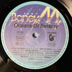 Винтажная виниловая пластинка LP Boney M. Oceans Of Fantasy (Germany 1979) Bahama Mama