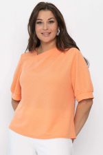 Блуза Лара (оранжевая) Б13855-3М LT Collection