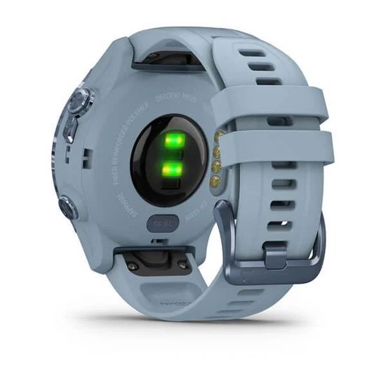 Умные часы Garmin Descent MK2S голубой корпус c силиконовым ремешком цвета морской пены