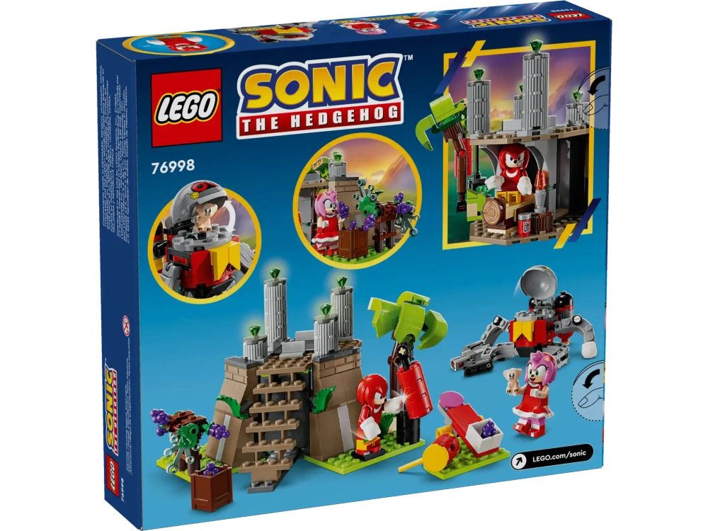 Конструктор LEGO Sonic the Hedgehog 76998 Knuckles и Главный изумрудный замок