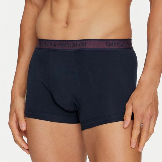 Набор мужских трусов хипсов 3в1 темно-синие Emporio Armani 111357_4F717 70435
