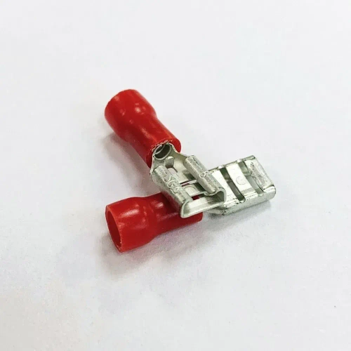 Клемма плоская изолир. - Гнездо (мама) 4.8мм 0.5-1.5кв.мм VD1-4.8F8 (РПИ-М), SGE (100шт)