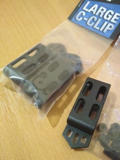 Клипсы 2 шт. Cold Steel SACLB Secure-Ex C-Clip Small