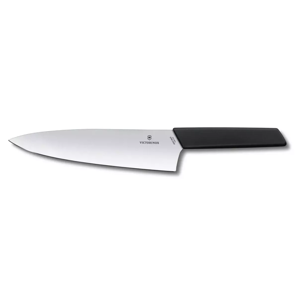 Victorinox - Нож шеф-повара Swiss Modern Knife 20см, черный / артикул   6.9013.20B  / GTIN 7611160092496