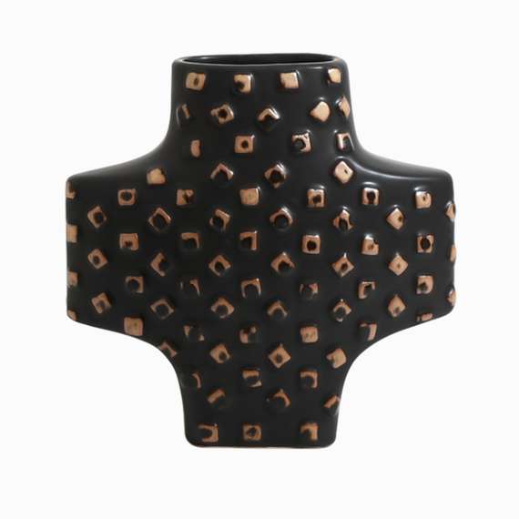 Ваза Cross Rivet высота 23