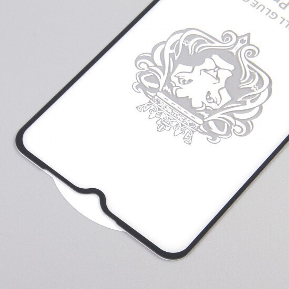 Стекло для Realme C3, Full Glue, на полный экран, тех.уп., 010630-1-25 Черный