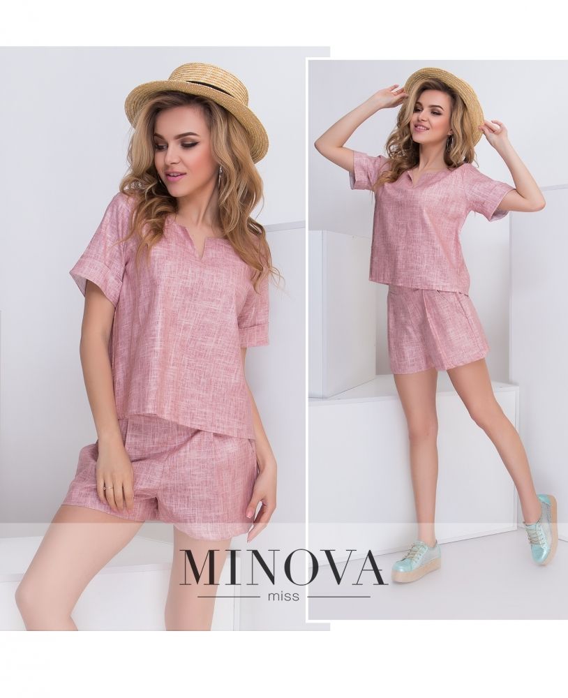 Костюм 1077-пудра Minova