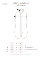 Пелёнка-кокон Mjolk Эвкалипт