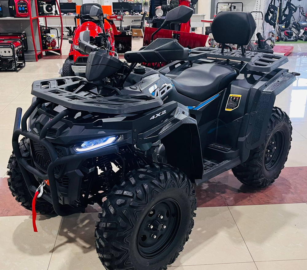 Квадроцикл (комплект для сборки) Explorer 400 Deluxe 4х2 Серый (RR)