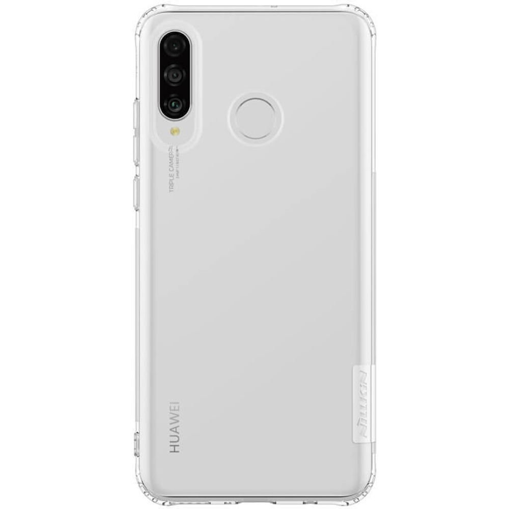 Прозрачный силиконовый чехол Nillkin Nature для Huawei P30 lite / Honor 20s / Honor 20 Lite / Nova 4e