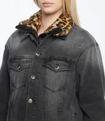 куртка 2в1 vawek Silvian Heach - черный(PGA21734GB)