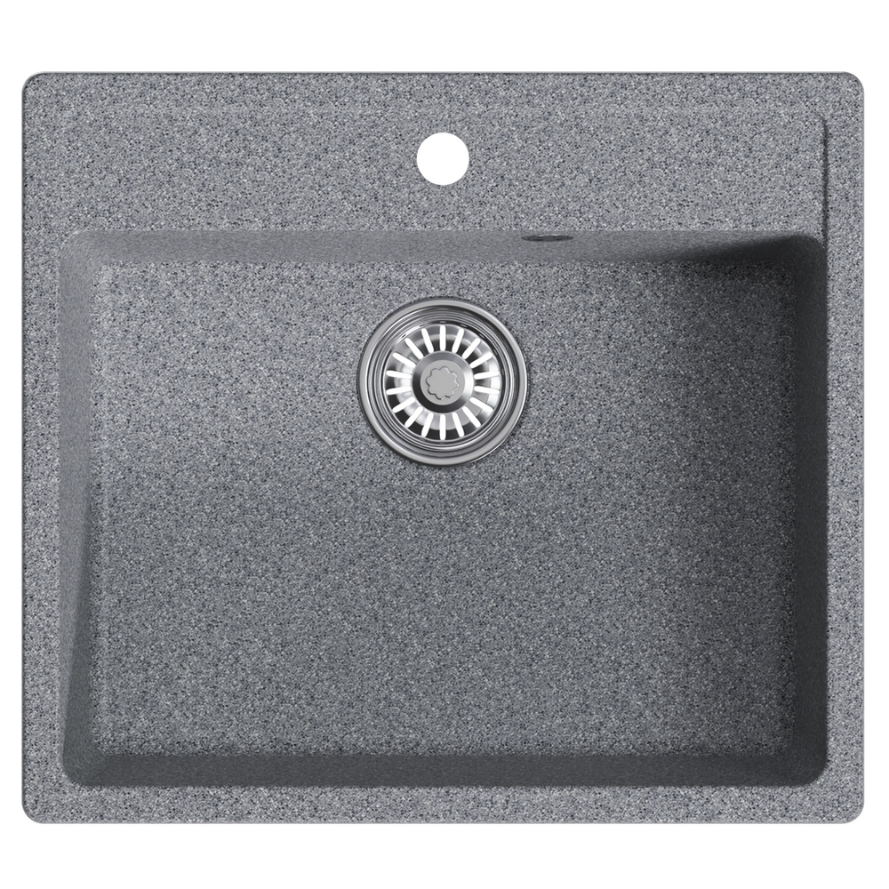 Мойка ML-GM15 КОМФОРТ темно-серая (309), 560*500*180мм