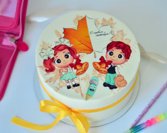 Торт на День знаний с 1 сентября!