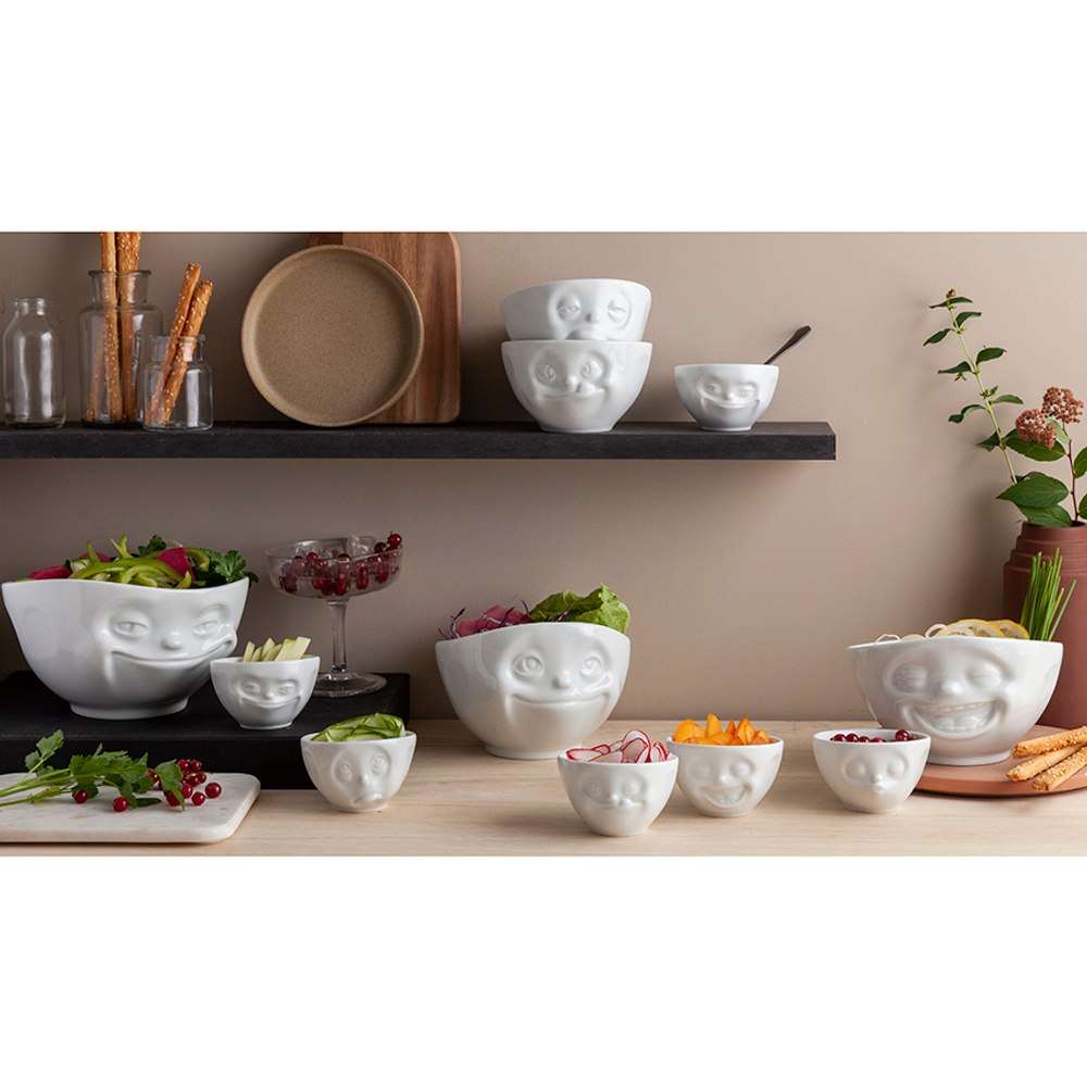 Набор чаш tassen, grinning & kissing, 100 мл, белый, 2 шт.