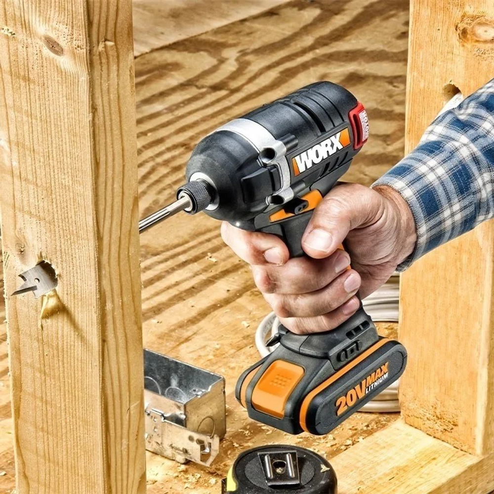 WORX WX292 аккумуляторный винтоверт (2 x 2 Ач, ЗУ)