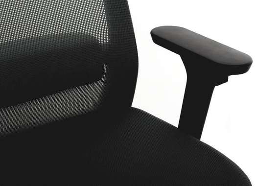 Кресло Ворк W-218C BLACK Черный